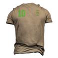 Retro Nigeria Football Jersey Nigerian Soccer Away Men's 3D T-Shirt Back Print Khaki