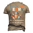 Back Up Terry Put It In Reverse July 4Th Firework Meme V2 Men's 3D T-shirt Back Print Khaki