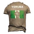Yoruba Nigeria Ancestry Initiation Dna Results Men's 3D T-Shirt Back Print Khaki