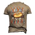 You Look Like 4Th Of July Makes Me Want A Hot Dog Real Bad V2 Men's 3D Print Graphic Crewneck Short Sleeve T-shirt Khaki