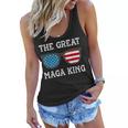 Anti Joe Biden Ultra Maga The Return Of The Great Maga King V3 Women Flowy Tank