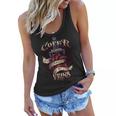 Cofer Blood Runs Through My Veins Name Women Flowy Tank