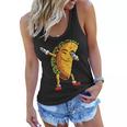 Funny Dabbing Taco Cinco De May Mexican Food V5 Women Flowy Tank