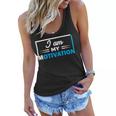 Funny I Am My Motivation Motivational Women Flowy Tank