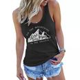 Mountains There Was Jesus In The Valley Faith Christian Women Flowy Tank