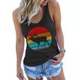 Retro Vintage Elk Women Flowy Tank