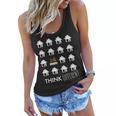 Think Different Build Gardens Not 558 Shirt Women Flowy Tank