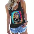 Ultra Maga Trump America Fun Tie Dye Women Flowy Tank