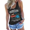 Welcome To Camp Quitcherbitchin Funny 7 Shirt Women Flowy Tank