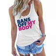 Bans Off My Body Pro Choice Women Flowy Tank