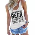 Best Friendcorn Funny Unicorn Dabbing Gift Like A Normal Best Friend But More Awesome Women Flowy Tank