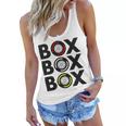 Box Box Box F1 Tyre Compound Design V2 Women Flowy Tank