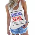 Breaking News - Nobody Cares Women Flowy Tank