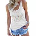 Dog Distraction Sticker Design Funny Dog Distraction Stickers Women Flowy Tank