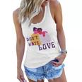 Dont Hate Love Women Flowy Tank