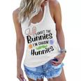 Forget The Bunnies Im Chasing Hunnies Funny Boys Easter Gift Women Flowy Tank