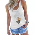 Fox Tea Women Flowy Tank