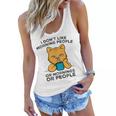 I Dont Like Morning People Or Mornings Or People V2 Women Flowy Tank