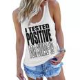 I Tested Positive For Swag-19 Women Flowy Tank