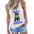 Miniature Schnauzer At Home Pops Favourite Multi Tasking Dog Women Flowy Tank