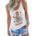 Skeleton It’S Fall Y’All Thanksgiving Funny Autumn Halloween Women Flowy Tank