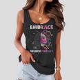 Embrace Neurodiversity Funny V4 Women Flowy Tank