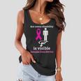 Every Disability Is Visible Eosinophilic Disease Awareness Pink Ribbon Eosinophilic Disease Eosinophilic Disease Awareness Women Flowy Tank