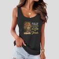 Fully Vaccinated By The Blood Of Jesus Cross Faith Christian Women Flowy Tank