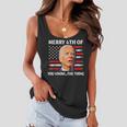 Funny Biden Confused Merry Happy 4Th Of You Know The Thing Women Flowy Tank