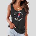 Funny Tastes Like Freedom Red White Blue 4Th Of July Party Women Flowy Tank