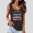 Groom Shirt Family Crest GroomShirt Groom Clothing Groom Tshirt Groom Tshirt Gifts For The Groom Women Flowy Tank