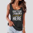 Have No Fear Kittle Is Here Name Women Flowy Tank