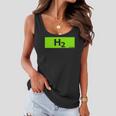 Hydrogen H2 Future Chemistry Lover Gift Women Flowy Tank