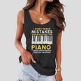 I Dont Make Mistakes Piano Musician Humor Women Flowy Tank