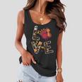 Love Turkey Thanksgiving Happy Fall 20 Shirt Women Flowy Tank