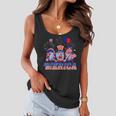 Merica Gnomes Happy 4Th Of July Us Flag Independence Day Women Flowy Tank