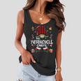 Motorcycle Gnome Buffalo Plaid Red 460 Shirt Women Flowy Tank