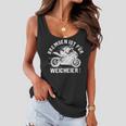 Motorcycle Racing Machines Motif With 486 Shirt Women Flowy Tank