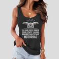 Motorcycle Saying Funny Motorbiker 476 Shirt Women Flowy Tank