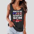 My Son Is Brave Home Of The Free Proud 716 Shirt Women Flowy Tank