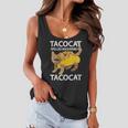 Womens Tacocat Spelled Backward Is Tacocat Love Cat And Taco Women Flowy Tank