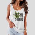 Everything I Want To Do Is Illegal V2 Women Flowy Tank