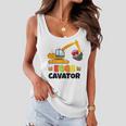 Excavator Shirts For Toddler Boys Girls Easter Eggs Cavator Women Flowy Tank