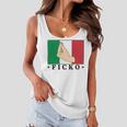 Ficko Italian Hand Sign Women Flowy Tank