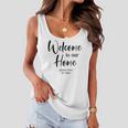 Funny Housewarming Home Accessories Welcome Please Leave By 9 Pm Sleeveless Top 435 Trending Shirt Women Flowy Tank