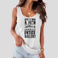 Give A Man A Fish And He Will Eat For Day Women Flowy Tank