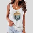 Hiking With My Puppy Good Day So Wave Women Flowy Tank