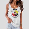 Huchnon Native American Tribe V4 Women Flowy Tank