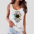 I Really Like Who Is That Penguin Ok Women Flowy Tank