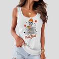 Skeleton It’S Fall Y’All Thanksgiving Funny Autumn Halloween Women Flowy Tank